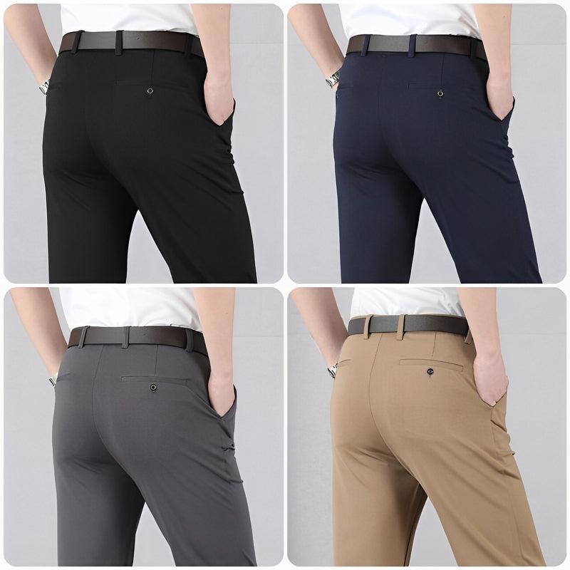 COMPRE 1 E LEVE 2 |  Calça Social Clássica Alfaiataria Gentleman 2025 + Brinde Cinto Social Couro