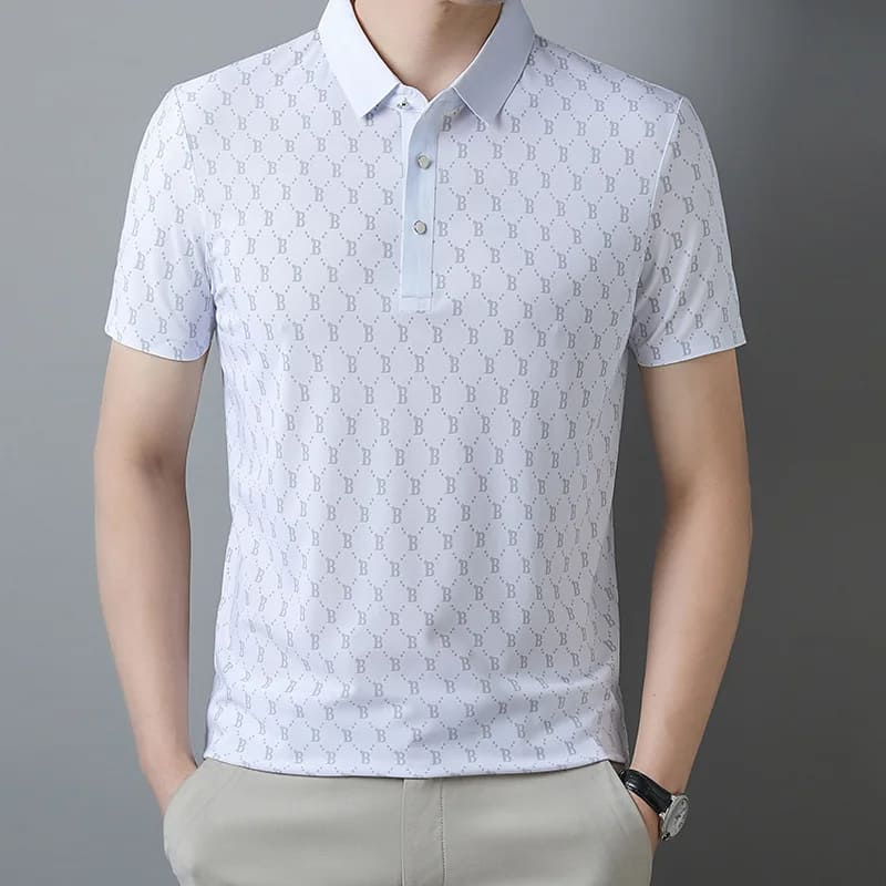 Camisa Polo Masculina Branca