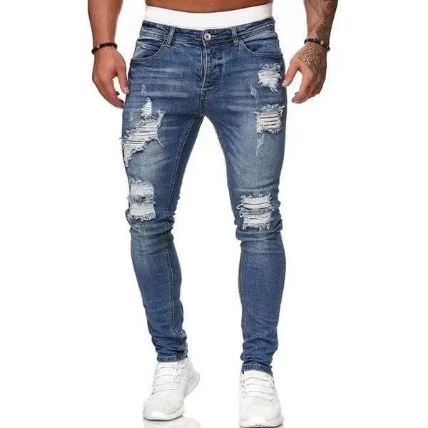 Calça Jeans Masculina Rasgada