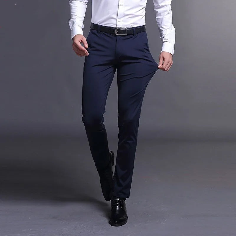 COMPRE 1 E LEVE 2 |  Calça Social Clássica Alfaiataria Gentleman 2025 + Brinde Cinto Social Couro