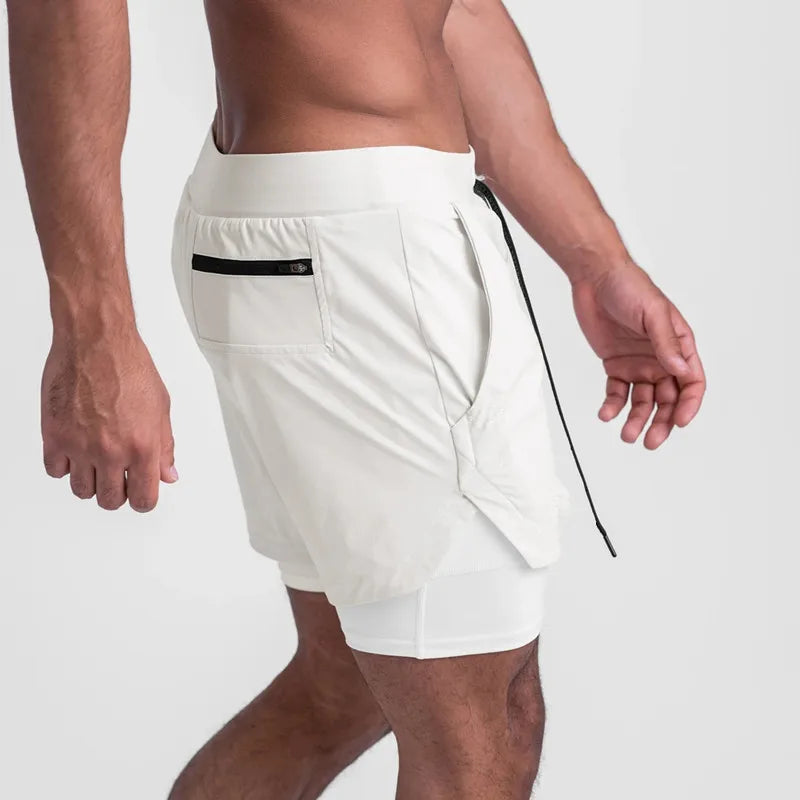 Shorts Dry-Fit™ de Compressão - COMPRE 1 LEVE 2