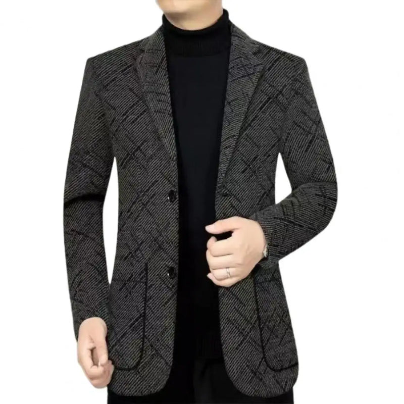 Blazer Masculino de Luxo Ajustado