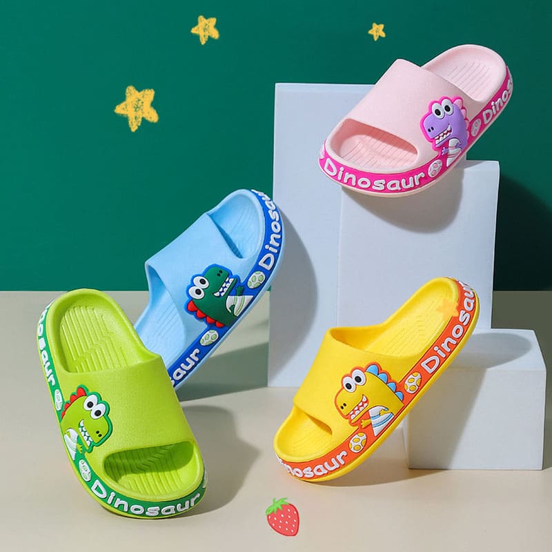 Chinelo Infantil Nuvem Antiderrapante Dinossauro