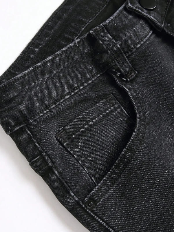 Calça Jeans Skinny Preto Masculino