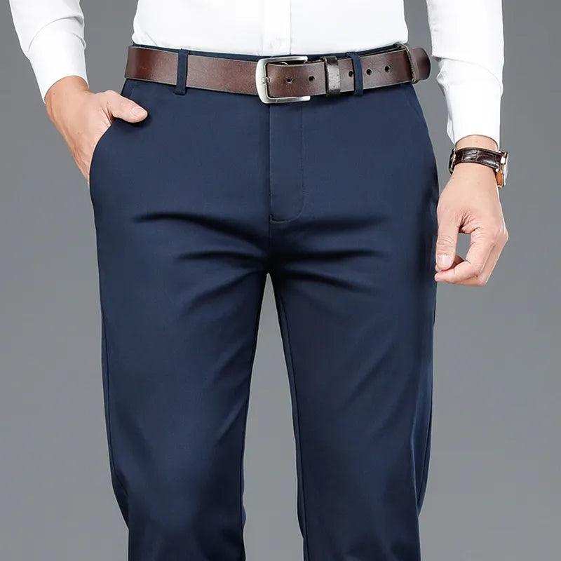 COMPRE 1 E LEVE 2 |  Calça Social Clássica Alfaiataria Gentleman 2025 + Brinde Cinto Social Couro