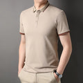 Camisa Polo Masculina Bege